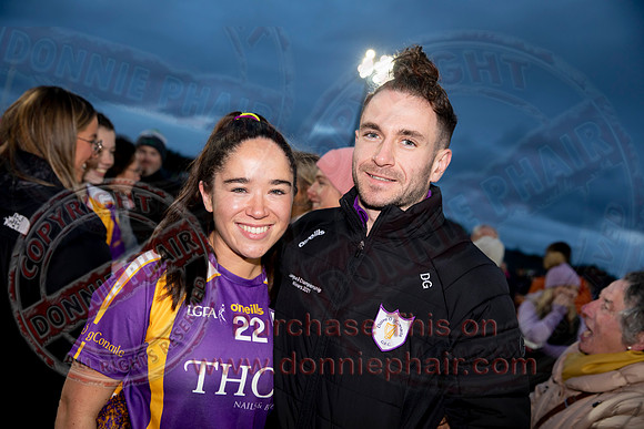 Derrygonnelly (2-11) V Castlerahan (2-06) in Ulster Ladies Intermediate GAA Football Final -98