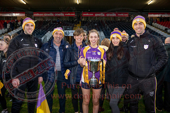 Derrygonnelly (2-11) V Castlerahan (2-06) in Ulster Ladies Intermediate GAA Football Final -99