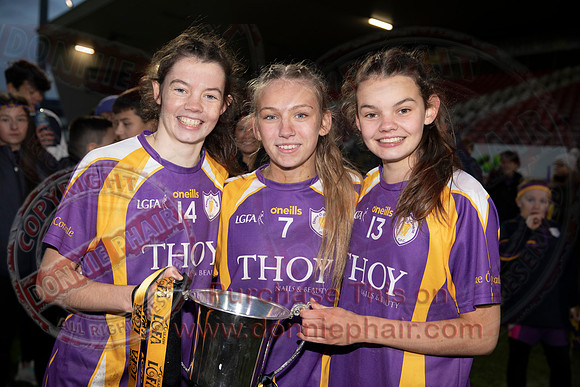 Derrygonnelly (2-11) V Castlerahan (2-06) in Ulster Ladies Intermediate GAA Football Final -101