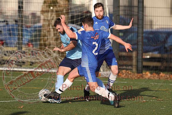 Derrychara (0) V Enniskillen Town (7) in Mercer Football League-4
