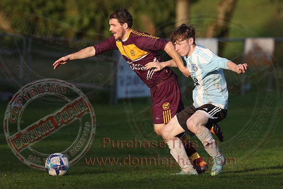 Lisbellaw (5) V Mountfield (1) in Mercer Football League-1