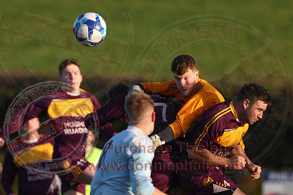 Lisbellaw (5) V Mountfield (1) in Mercer Football League-3