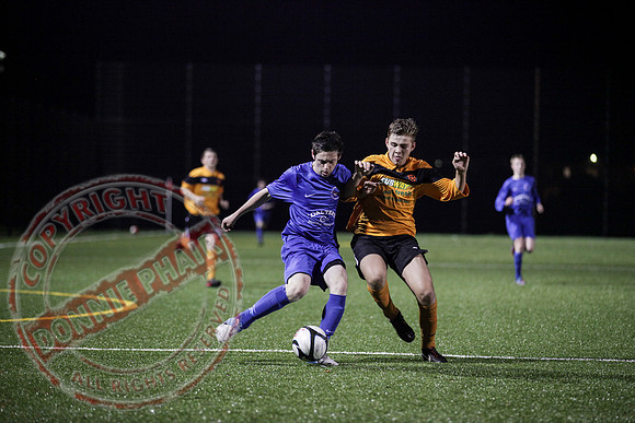 Ballinamallard United V Glendowan in U16 League Football.