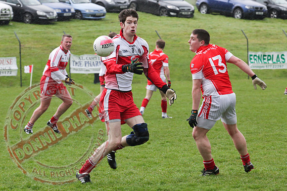 St. Pat's Donagh V Belnaleck in Senior GAA League Football.