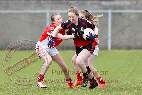 Brookeborough (6-13) V Newtownbutler (3-4) in Ladies Under 16 Division Three Final.