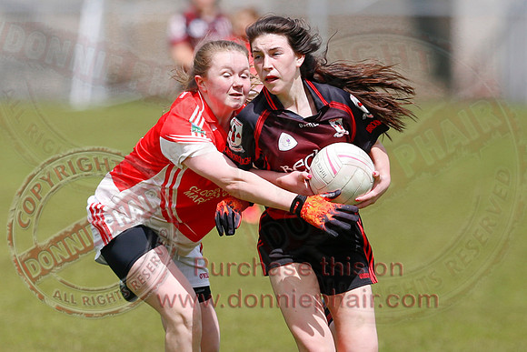 Brookeborough (6-13) V Newtownbutler (3-4) in Ladies Under 16 Division Three Final.