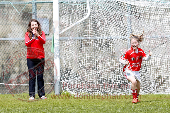 Brookeborough (6-13) V Newtownbutler (3-4) in Ladies Under 16 Division Three Final.