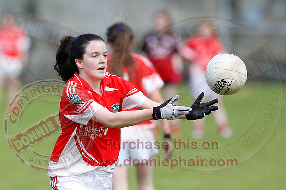 Brookeborough (6-13) V Newtownbutler (3-4) in Ladies Under 16 Division Three Final.