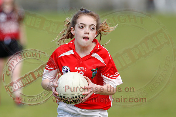 Brookeborough (6-13) V Newtownbutler (3-4) in Ladies Under 16 Division Three Final.