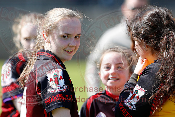 Brookeborough (6-13) V Newtownbutler (3-4) in Ladies Under 16 Division Three Final.
