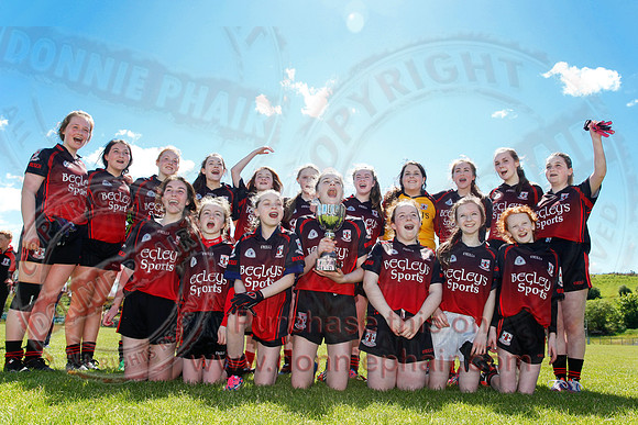 Brookeborough (6-13) V Newtownbutler (3-4) in Ladies Under 16 Division Three Final.