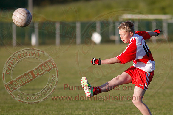 Newtownbutler (7-6) V St. Pat's Donagh (2-10) in Under 14 Division Four League Final.