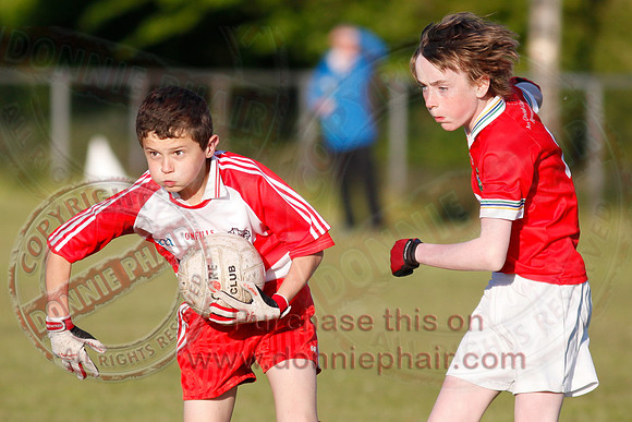 Newtownbutler (7-6) V St. Pat's Donagh (2-10) in Under 14 Division Four League Final.