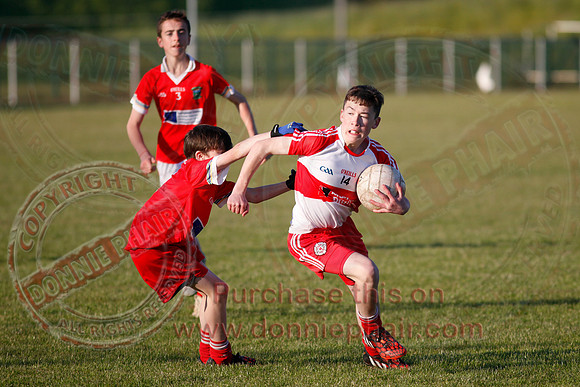 Newtownbutler (7-6) V St. Pat's Donagh (2-10) in Under 14 Division Four League Final.