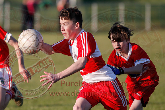 Newtownbutler (7-6) V St. Pat's Donagh (2-10) in Under 14 Division Four League Final.