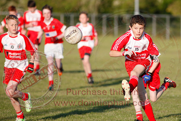 Newtownbutler (7-6) V St. Pat's Donagh (2-10) in Under 14 Division Four League Final.