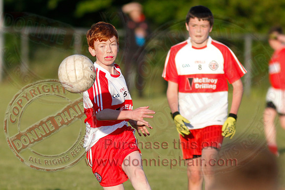 Newtownbutler (7-6) V St. Pat's Donagh (2-10) in Under 14 Division Four League Final.