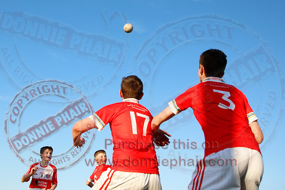 Newtownbutler (7-6) V St. Pat's Donagh (2-10) in Under 14 Division Four League Final.