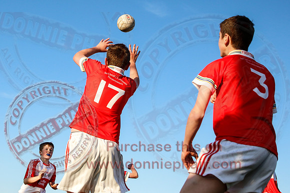Newtownbutler (7-6) V St. Pat's Donagh (2-10) in Under 14 Division Four League Final.
