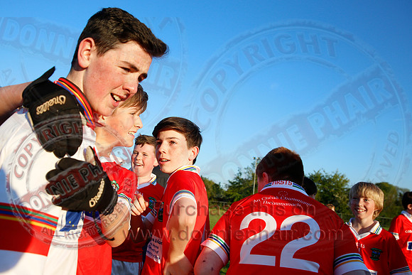 Newtownbutler (7-6) V St. Pat's Donagh (2-10) in Under 14 Division Four League Final.
