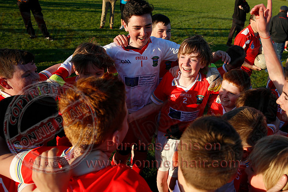 Newtownbutler (7-6) V St. Pat's Donagh (2-10) in Under 14 Division Four League Final.