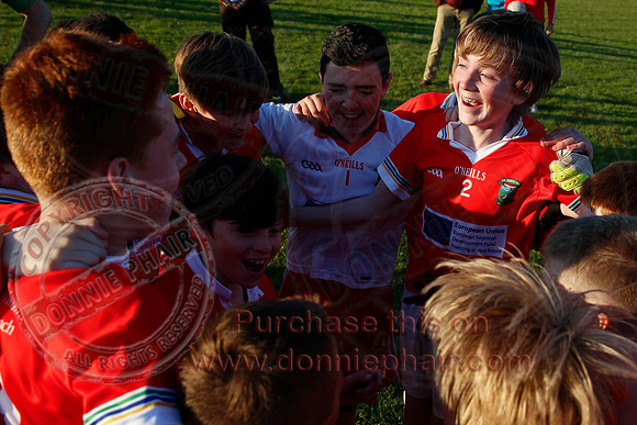 Newtownbutler (7-6) V St. Pat's Donagh (2-10) in Under 14 Division Four League Final.