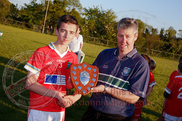 Newtownbutler (7-6) V St. Pat's Donagh (2-10) in Under 14 Division Four League Final.