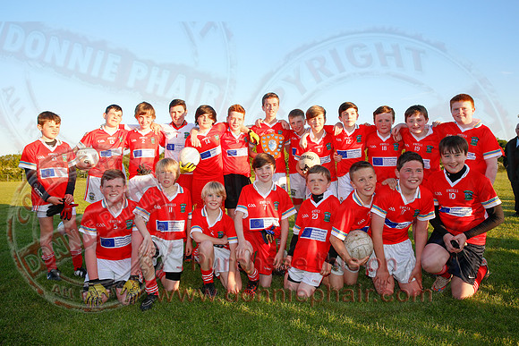 Newtownbutler (7-6) V St. Pat's Donagh (2-10) in Under 14 Division Four League Final.