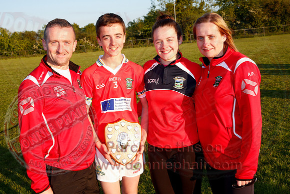 Newtownbutler (7-6) V St. Pat's Donagh (2-10) in Under 14 Division Four League Final.