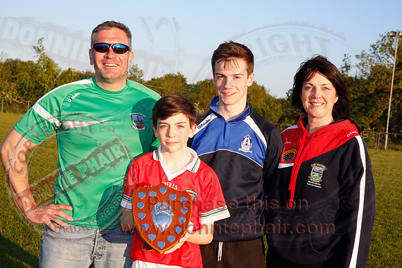 Newtownbutler (7-6) V St. Pat's Donagh (2-10) in Under 14 Division Four League Final.