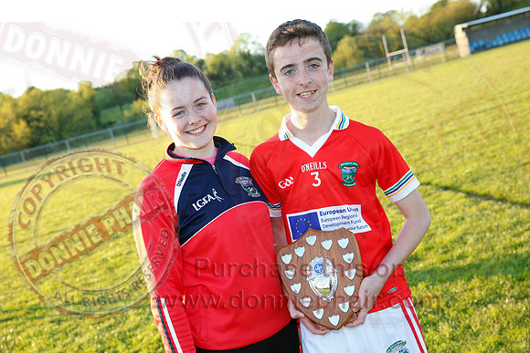 Newtownbutler (7-6) V St. Pat's Donagh (2-10) in Under 14 Division Four League Final.