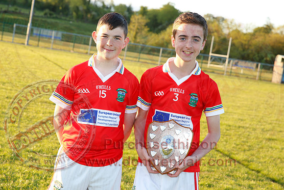 Newtownbutler (7-6) V St. Pat's Donagh (2-10) in Under 14 Division Four League Final.