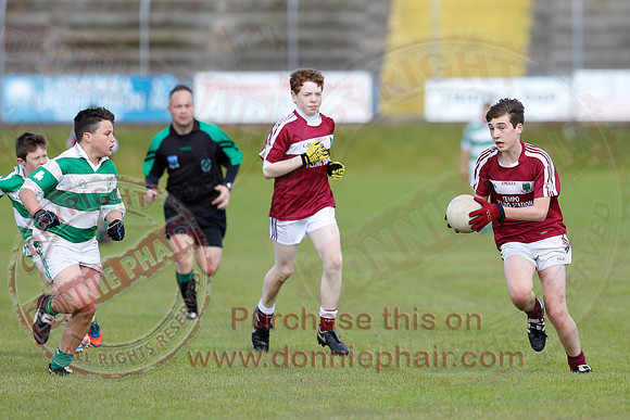 Tempo (8-8) V Teemore (3-5) in Under 14 Division Two League Final.