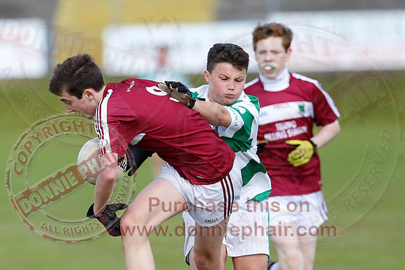 Tempo (8-8) V Teemore (3-5) in Under 14 Division Two League Final.