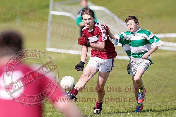 Tempo (8-8) V Teemore (3-5) in Under 14 Division Two League Final.