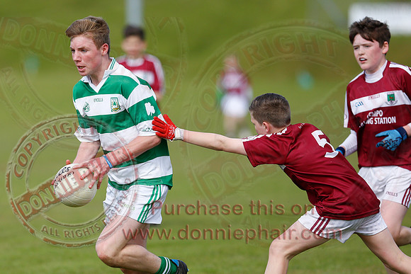 Tempo (8-8) V Teemore (3-5) in Under 14 Division Two League Final.