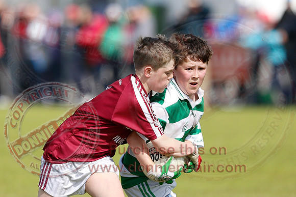 Tempo (8-8) V Teemore (3-5) in Under 14 Division Two League Final.