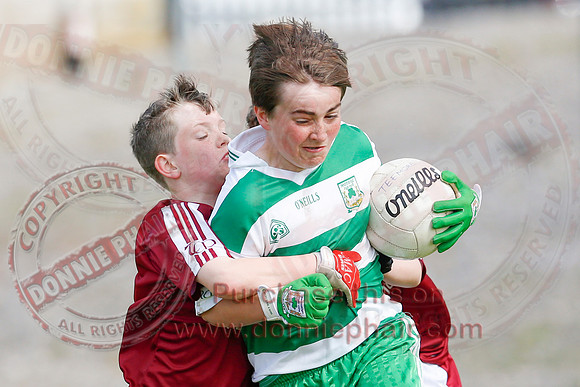 Tempo (8-8) V Teemore (3-5) in Under 14 Division Two League Final.