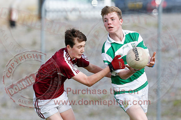 Tempo (8-8) V Teemore (3-5) in Under 14 Division Two League Final.