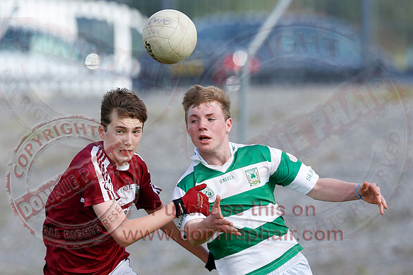 Tempo (8-8) V Teemore (3-5) in Under 14 Division Two League Final.
