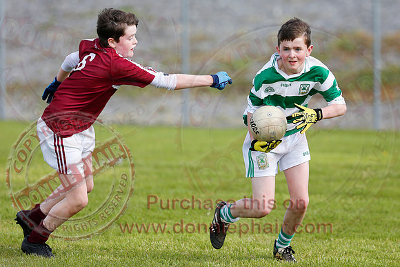 Tempo (8-8) V Teemore (3-5) in Under 14 Division Two League Final.