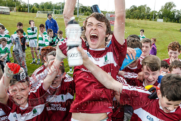 Tempo (8-8) V Teemore (3-5) in Under 14 Division Two League Final.