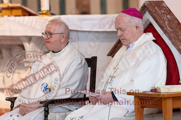 Bishop Larry Duffy commissions 45 members of Parish Bereavement Team in The Holy Cross Church, Lisnaskea-2