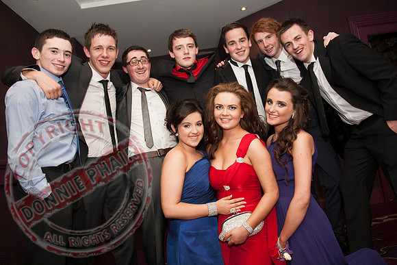 St. Comhghall's Lisnaskea School Formal in the Hillgrove Hotel.