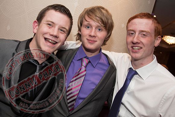 St. Comhghall's Lisnaskea School Formal in the Hillgrove Hotel.