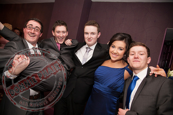 St. Comhghall's Lisnaskea School Formal in the Hillgrove Hotel.
