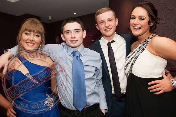 St. Comhghall's Lisnaskea School Formal in the Hillgrove Hotel.