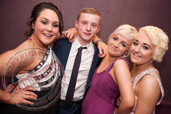 St. Comhghall's Lisnaskea School Formal in the Hillgrove Hotel.