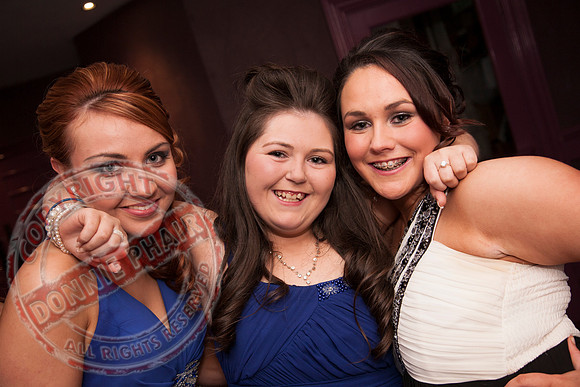 St. Comhghall's Lisnaskea School Formal in the Hillgrove Hotel.
