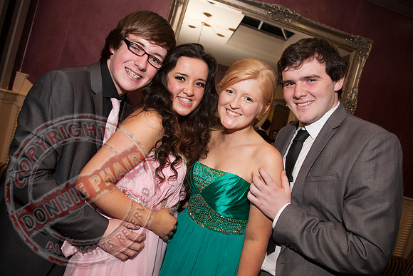 Mount Lourdes School Formal in the Four Seasons Hotel, Monaghan.